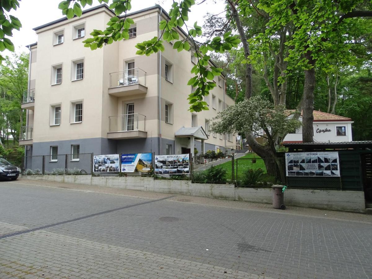 Nowa Fregata - Pokoje Nad Morzem Jastrzębia Góra Exterior foto
